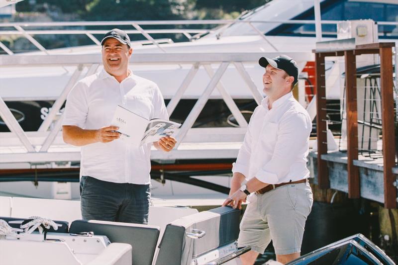 (l-r) Matthew Willett and Matthew Millington - photo © MW Marine