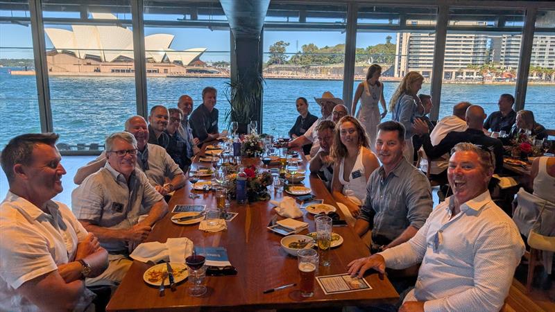 RMS Sydney Captains Lunch photo copyright Rivergate Marina & Shipyard taken at  and featuring the Marine Industry class