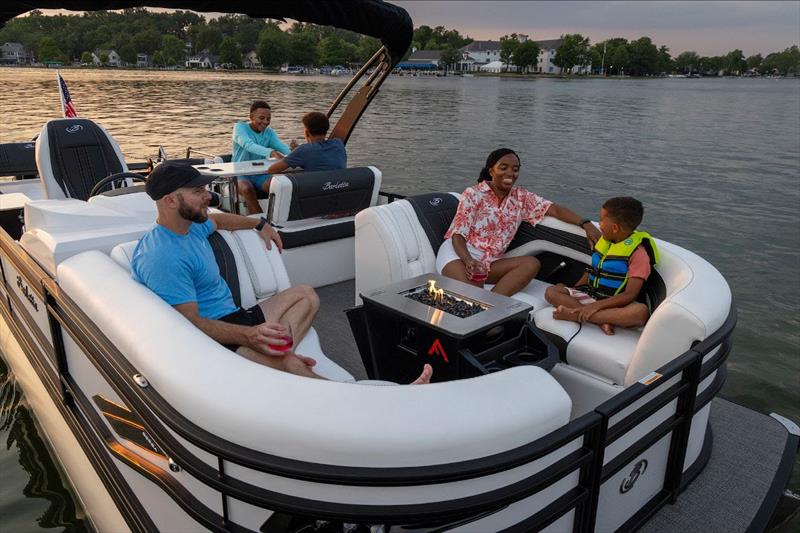 The Floating Flame firepit photo copyright Floating Flame taken at  and featuring the Marine Industry class