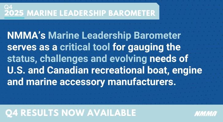 Marine Leadership Barometer: Q4 Survey - photo © National Marine Manufacturers Association