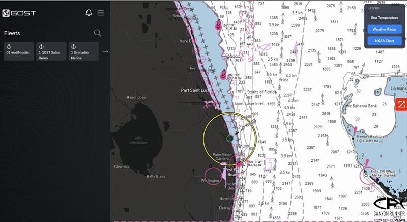 Enhanced mapping and weather data - photo © GOST