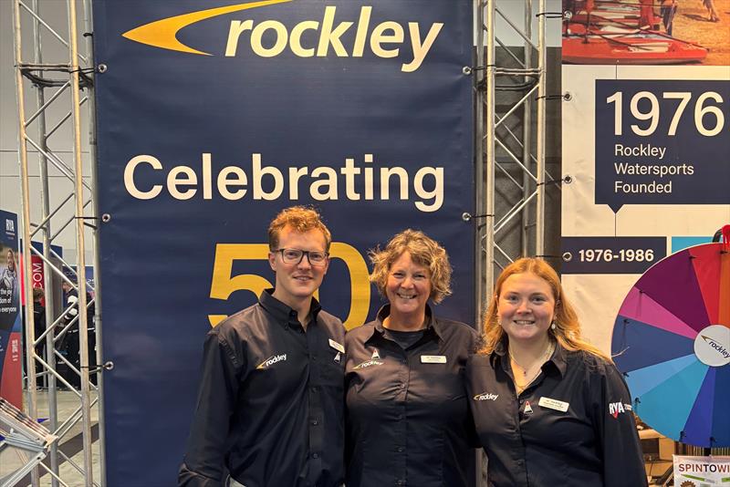 Rockley celebrates successful weekend at the RYA Dinghy & Watersports Show - photo © Rockley