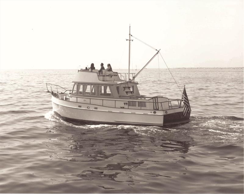 1964 Grandbanks 36 Classic - photo © Grand Banks Yachts