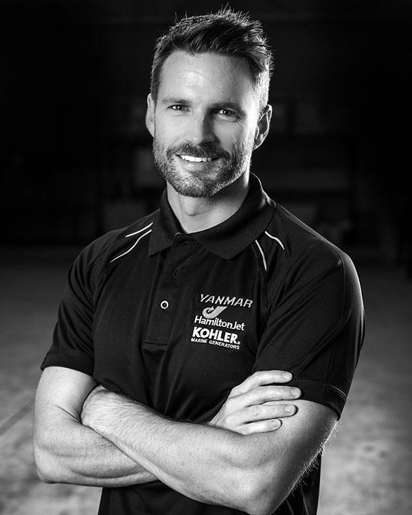 Jamie de Jong, Director at Seascape Marine Services photo copyright Seascape Marine Services taken at  and featuring the Marine Industry class