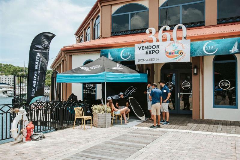 Entrance to the Vendor Expo at VIBE 2025 - photo © MediaBoostVI