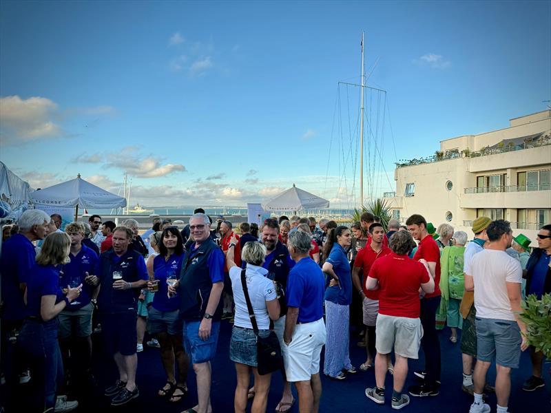 RORC Griffin Pathway sailors during the RORC Crew Party at RORC Cowes - photo © Predictwind