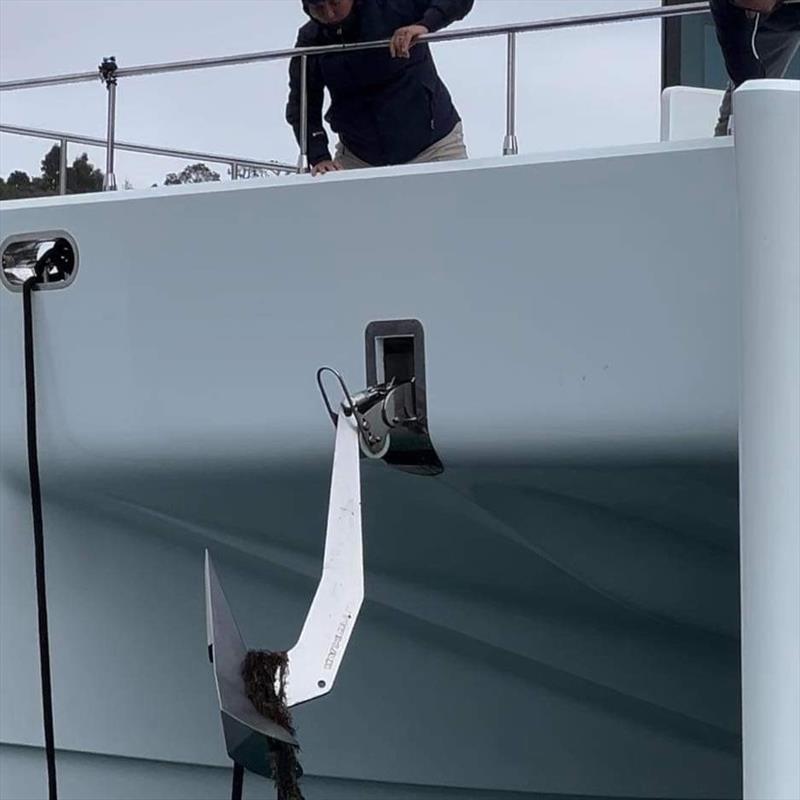 Exotic Caulerpa can spread on our anchors and chains photo copyright Louise Clarke taken at Wakatere Boating Club and featuring the  class