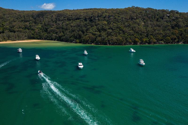 Maritimo Muster Pittwater photo copyright Maritimo taken at  and featuring the  class