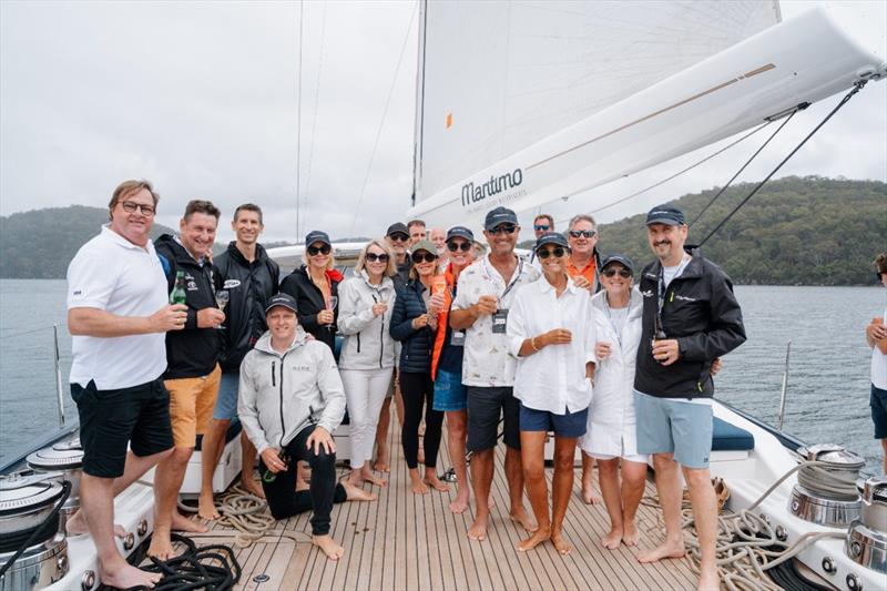 Maritimo Muster Pittwater photo copyright Maritimo taken at  and featuring the  class