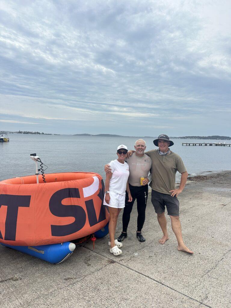 Newcastle Harbour Swim photo copyright Suzie Ryan taken at  and featuring the  class