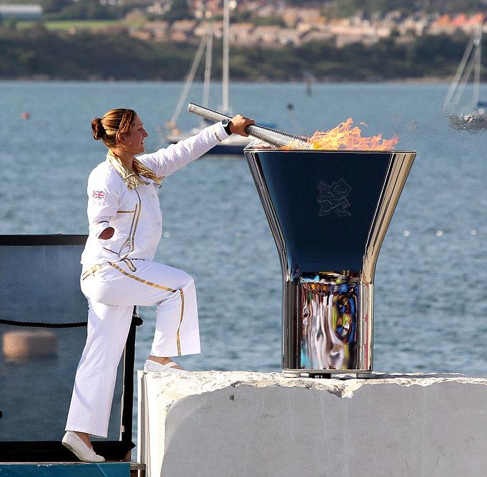 Marlow Pro Sailor Speaker line-up: Hannah Stodel photo copyright David Jones / PA Wire taken at  and featuring the  class