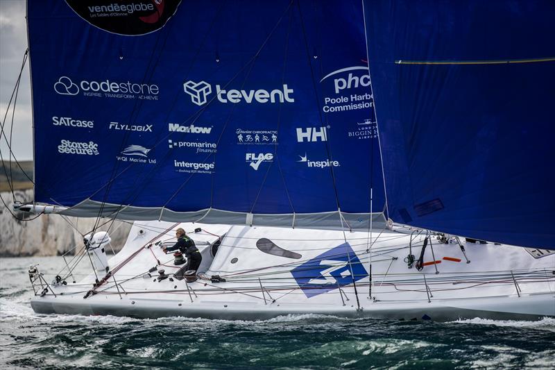 Pip Hare aboard Medallia - photo © Richard Langdon / Ocean Images