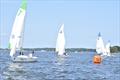 Onwater action at the 2017 Clagett-Oakcliff Match Race Clinic and Regatta © Francis George