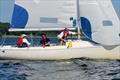 Charlie Rosenfield, Stu Kaplan and Dan Andrews winners of the 6th Clagett-Oakcliff Match Racing © Oakcliff Sailing