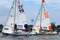 Juliet Costanzo, AUS/ Easy Tiger Racing in their semi-final match with USA's Nicole Breault/ Vela Racing - 2025 Santa Maria Cup © Ted Morgan