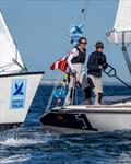 Lea Vogelius, DEN / WOW Racing at the KDY Women's Match Race 2026 &copy; Ian Roman / WMRT