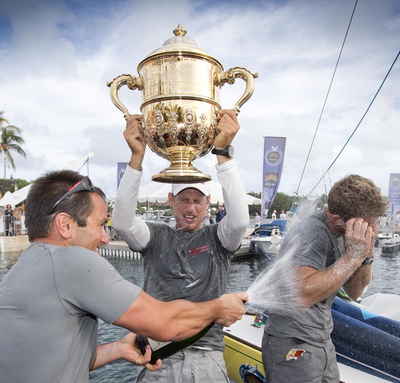 Italy's Francesco Bruni wins the Alpari World Match Racing Tour Argo Group Gold Cup photo copyright AWMRT / onEdition taken at Royal Bermuda Yacht Club and featuring the Match Racing class