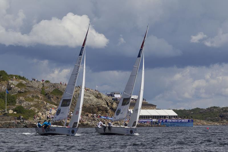 A great day of sailing at Stena Match Cup Sweden photo copyright Ian Roman / AWMR taken at  and featuring the Match Racing class