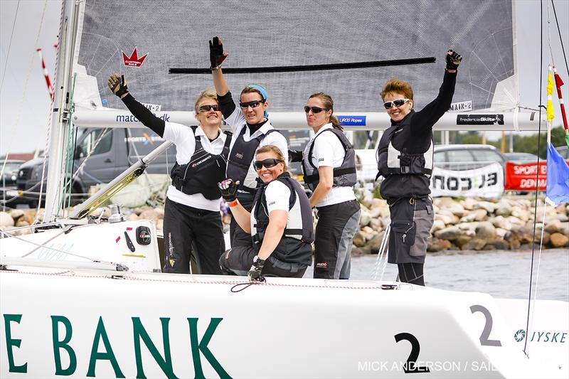 2015 ISAF Women's Match Racing World Championship in Middelfart day 5 photo copyright Mick Anderson / www.sailingpix.dk taken at Middelfart Sailing Club and featuring the Match Racing class