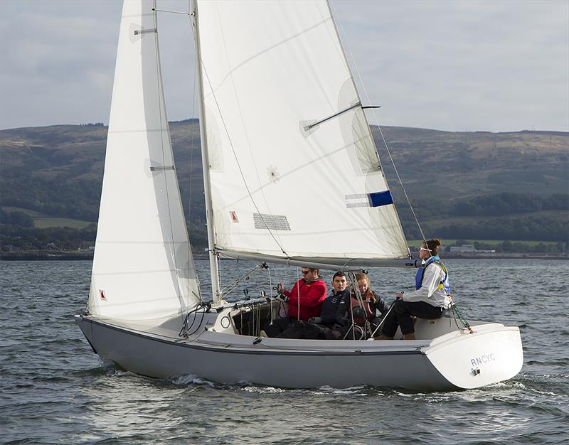 Scottish Student Sailing Match Racing Championship 2015 photo copyright Neill Ross taken at Royal Northern & Clyde Yacht Club and featuring the Match Racing class