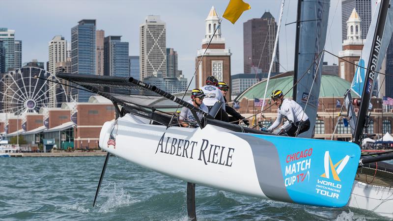 Ian Williams and his GAC Pindar win the WMRT Chicago Match Cup - photo © Ian Roman / WMRT