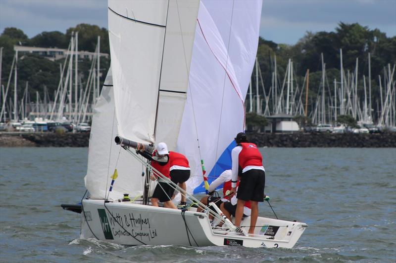 Takahashi's Pacific Racing Team on day 3 of the 2018 Nespresso Youth International Match Racing Cup - photo © Andrew Delves