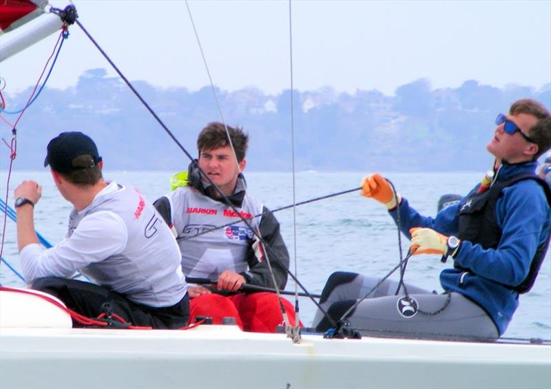 Southampton team win the BUCS Match Racing Championship 2018 photo copyright Nigel Vick taken at Weymouth & Portland Sailing Academy and featuring the Match Racing class