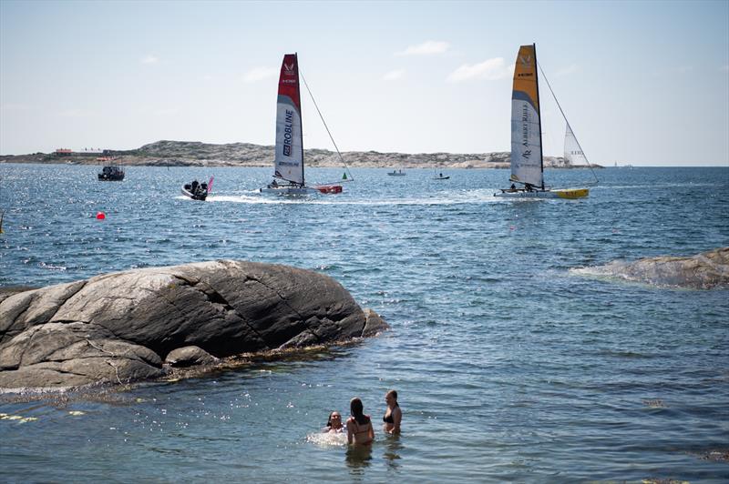 GKSS Match Cup Sweden day 2 photo copyright Paul Wennerholm taken at Royal Gothenburg Yacht Club and featuring the Match Racing class