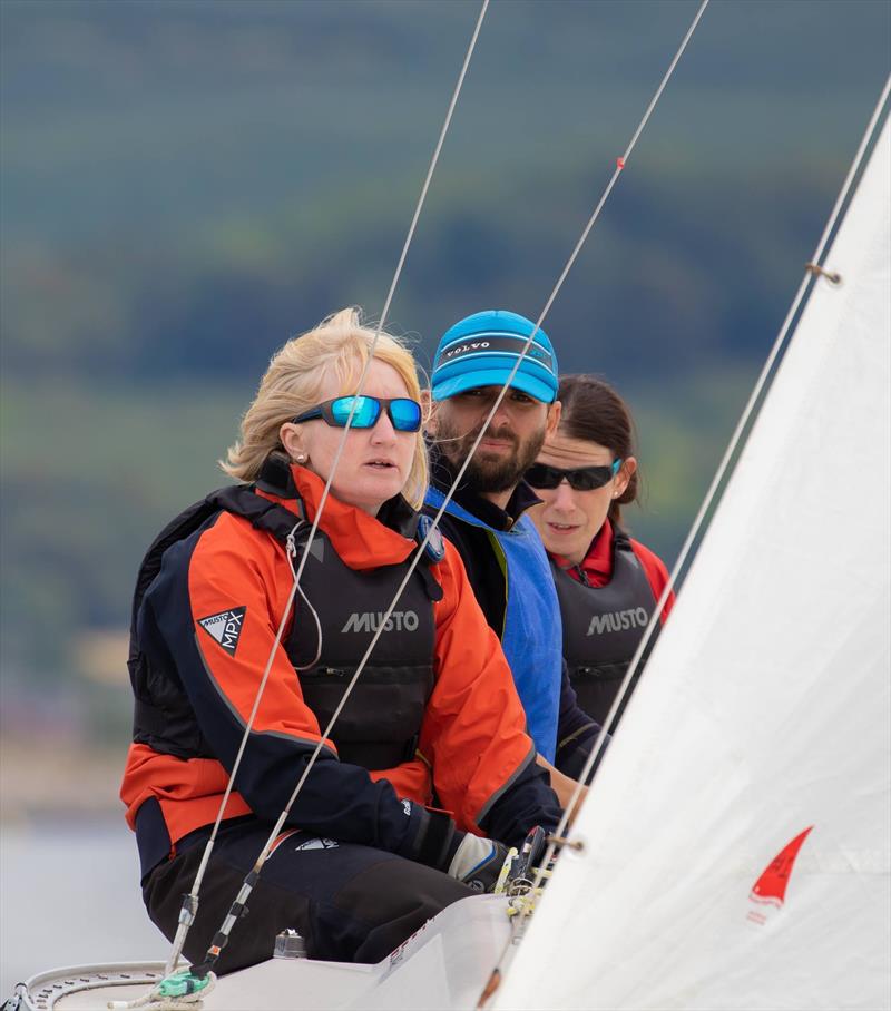 Blind Match Racing Worlds day 3 photo copyright Neill Ross / www.neillrossphoto.co.uk taken at Royal Northern & Clyde Yacht Club and featuring the Match Racing class