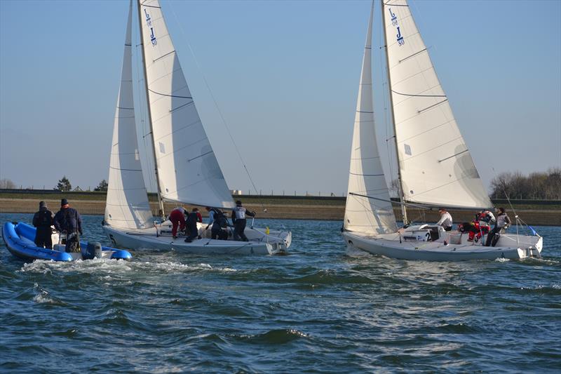 RYA National Match Racing Championship 2018 Final photo copyright Jack Fenwick / RYA taken at Queen Mary Sailing Club and featuring the Match Racing class