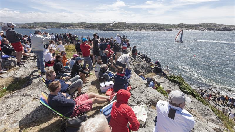 Stadium-style viewing at Marstrand, Sweden - photo © Ian Roman / www.ianroman.com