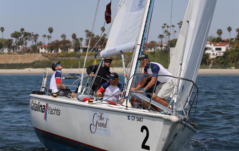 Long Beach Yacht Club Ficker Cup day 1 photo copyright Bronny Daniels / Joysailing taken at Long Beach Yacht Club and featuring the Match Racing class