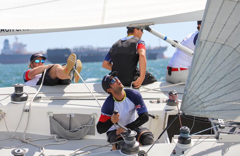 Long Beach Yacht Club Ficker Cup day 2 photo copyright Bronny Daniels / Joysailing taken at Long Beach Yacht Club and featuring the Match Racing class