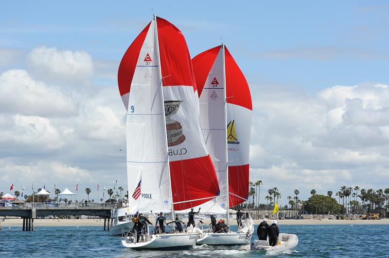 55th LBYC Congressional Cup day 2 photo copyright Doug Gifford taken at Long Beach Yacht Club and featuring the Match Racing class