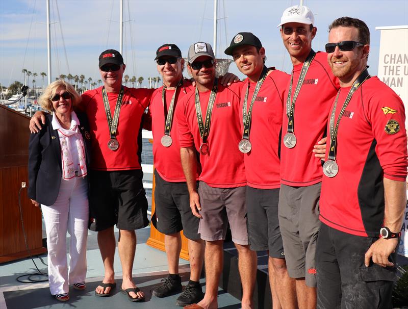 55th LBYC Congressional Cup final day photo copyright Bronny Daniels taken at Long Beach Yacht Club and featuring the Match Racing class