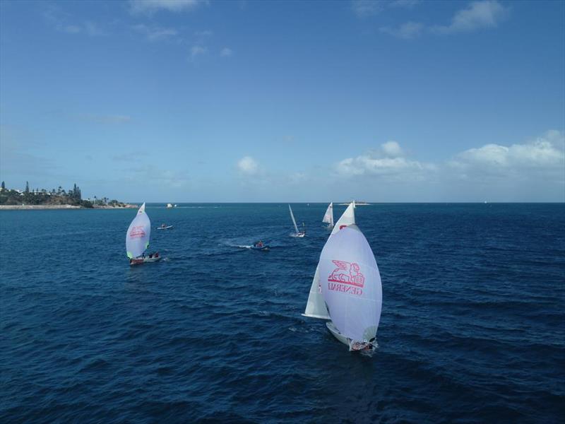 Aircalin Match Racing Cup 2020 day 1 photo copyright Laurence Bouchet taken at Cercle Nautique Calédonien and featuring the Match Racing class