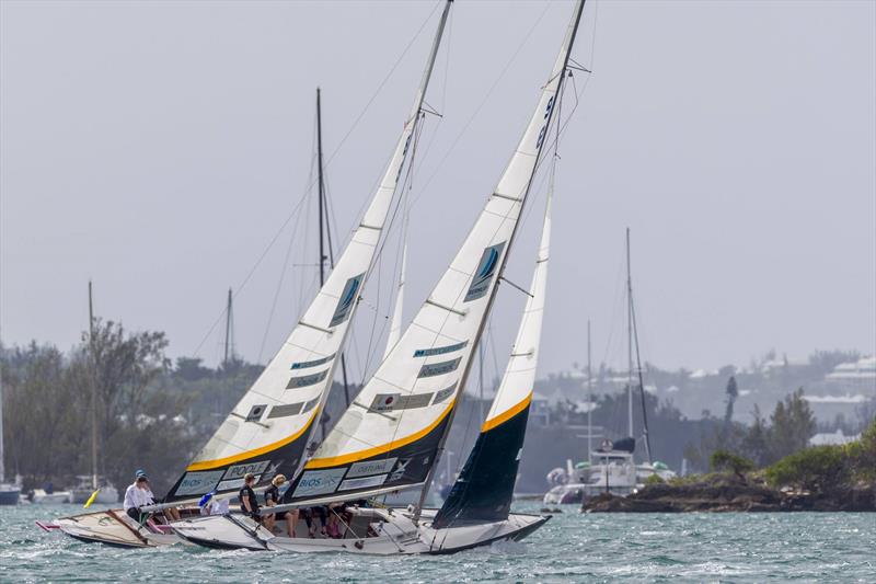 70th Bermuda Gold Cup and 2020 Open Match Racing Worlds day 2 photo copyright Ian Roman / www.ianroman.com taken at Royal Bermuda Yacht Club and featuring the Match Racing class