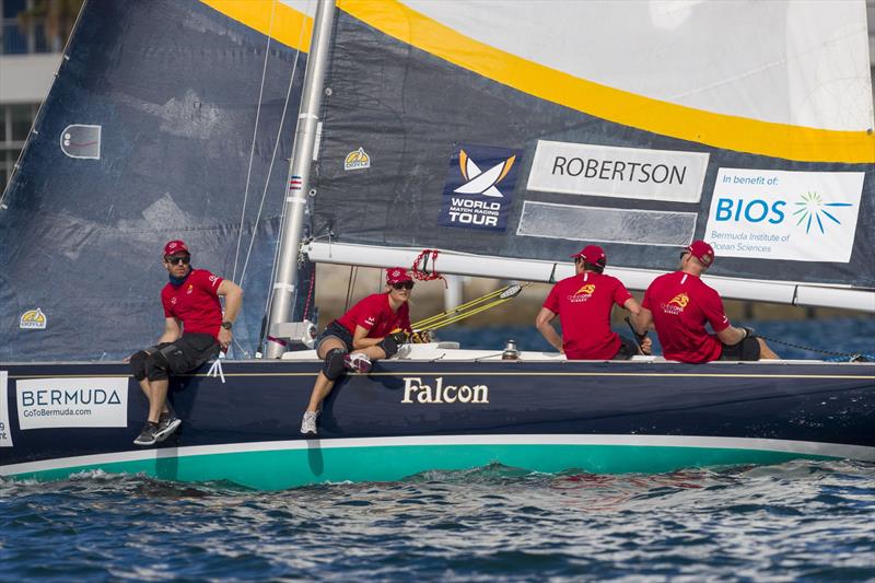 70th Bermuda Gold Cup and 2020 Open Match Racing Worlds day 4 photo copyright Ian Roman / www.ianroman.com taken at Royal Bermuda Yacht Club and featuring the Match Racing class