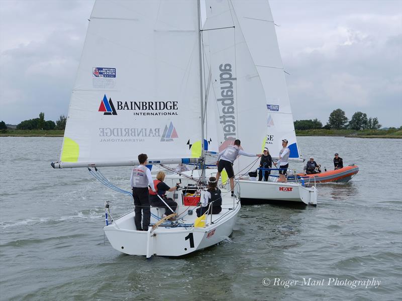 RYA National Match Racing Championship Series 2021 Qualifier at Burnham photo copyright Roger Mant Photography taken at Royal Corinthian Yacht Club, Burnham and featuring the Match Racing class