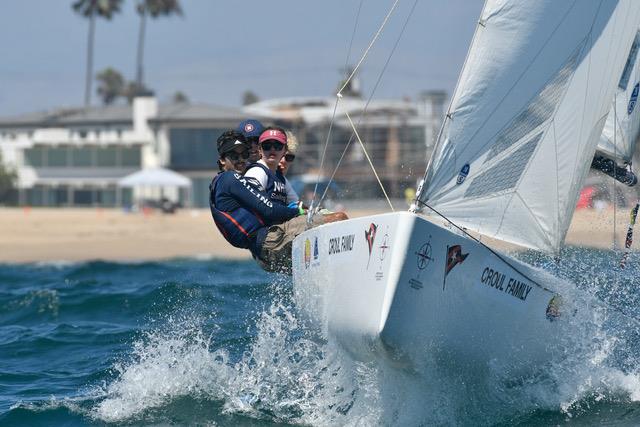 Morgan Pinckney (USA, Newport Harbor Yacht Club) on day 1 of the Governor's Cup 2021 - photo © Tom Walker