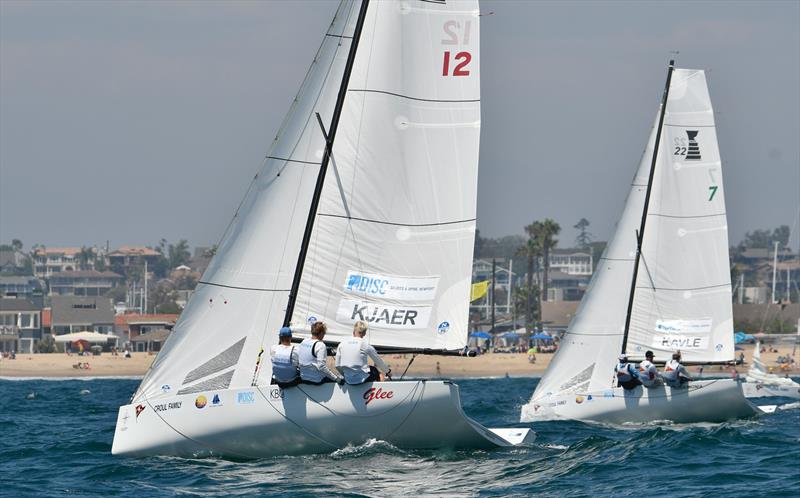 Emil Kjaer (DEN, Royal Danish Yacht Club) on day 4 of the Governor's Cup 2021 photo copyright Tom Walker taken at Balboa Yacht Club and featuring the Match Racing class