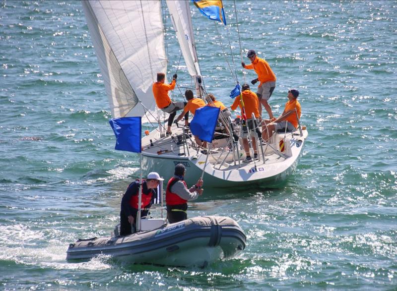 56th Congressional Cup day 2 photo copyright Bronny Daniels taken at Long Beach Yacht Club and featuring the Match Racing class