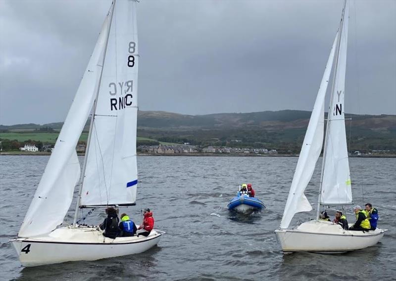 Ceilidh Cup / Scottish Student Sailing (SSS) Match Racing photo copyright RYA taken at Royal Northern & Clyde Yacht Club and featuring the Match Racing class