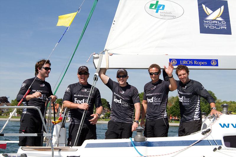 Adam Minoprio (NZL) ETNZ/BlackMatch Racing win the Match Race Germany photo copyright Gareth Cooke / Subzero Images taken at  and featuring the Match Racing class