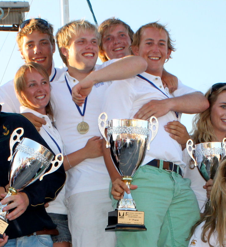 Andy Shaw regains GBR’s World University Match Racing crown photo copyright RYA taken at  and featuring the Match Racing class