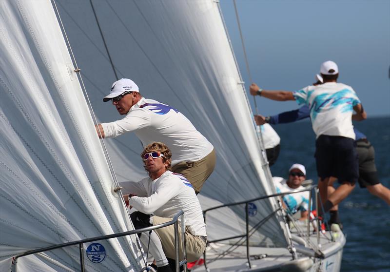 Congressional Cup - Day 1 - Long Beach Yacht Club - April 18, 2018 photo copyright Bronny Daniels taken at Long Beach Yacht Club and featuring the Match Racing class