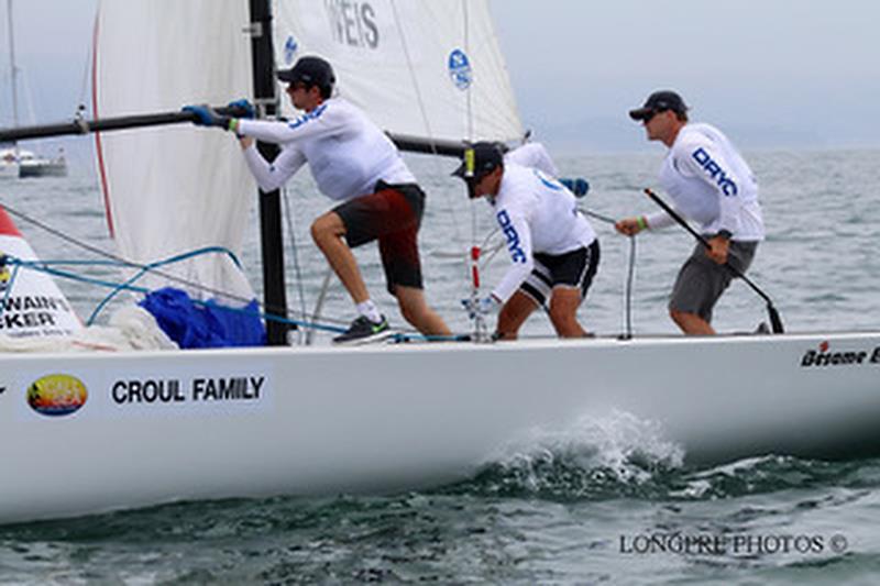 Governor's Cup - Day 1, Balboa Yacht Club, July 2018 photo copyright Mary Longpre taken at Balboa Yacht Club and featuring the Match Racing class