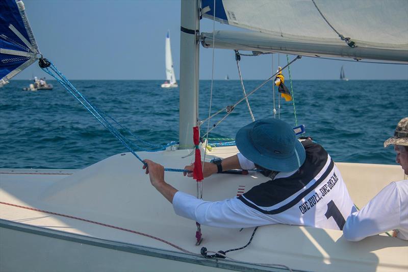 2018 US Grand Slam Grade 2 Series photo copyright Nicole Richardson taken at Chicago Yacht Club and featuring the Match Racing class