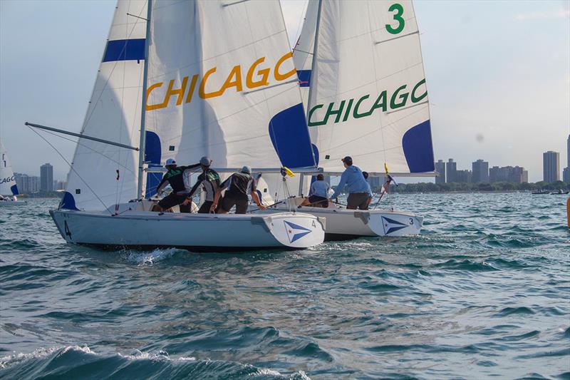 2018 US Grand Slam Grade 2 Series photo copyright Nicole Richardson taken at Chicago Yacht Club and featuring the Match Racing class