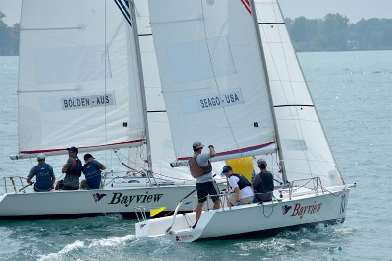 Detroit Cup 2018 photo copyright Martin Chumiecki / Bayview YC taken at Bayview Yacht Club and featuring the Match Racing class